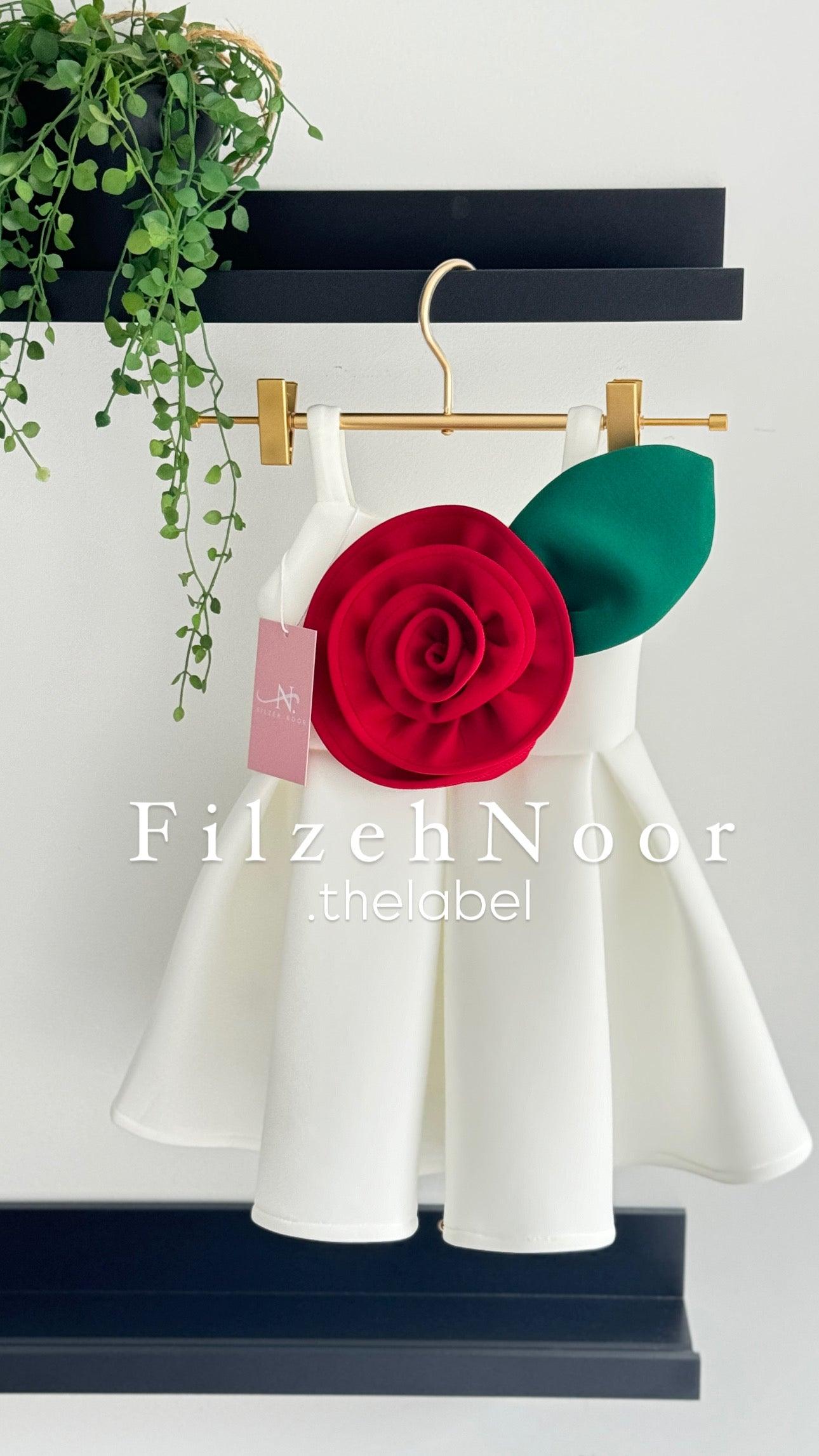 Rosette Wish Dress - FILZEH NOOR