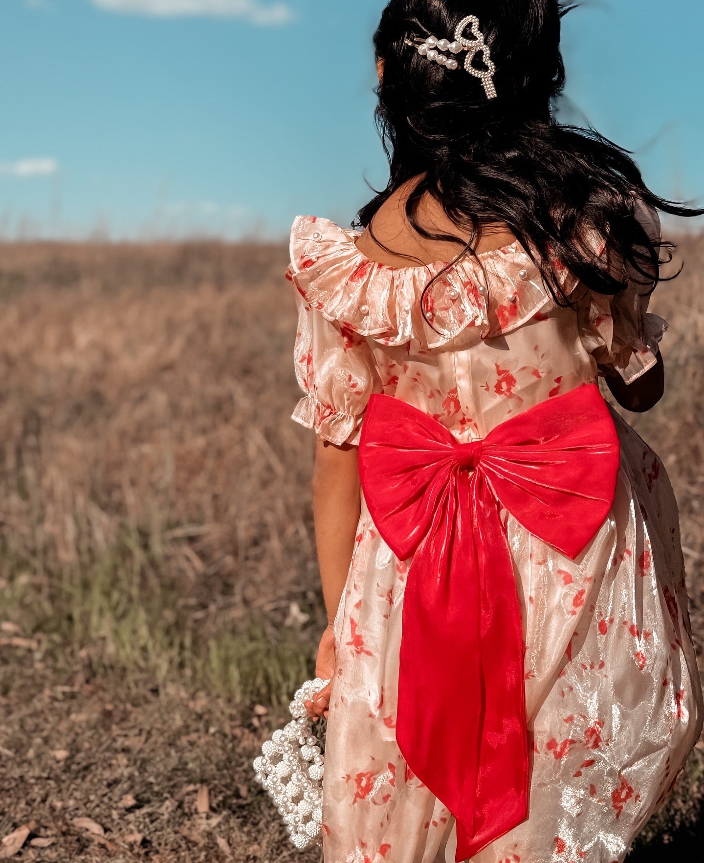 Rosy Pearl dress