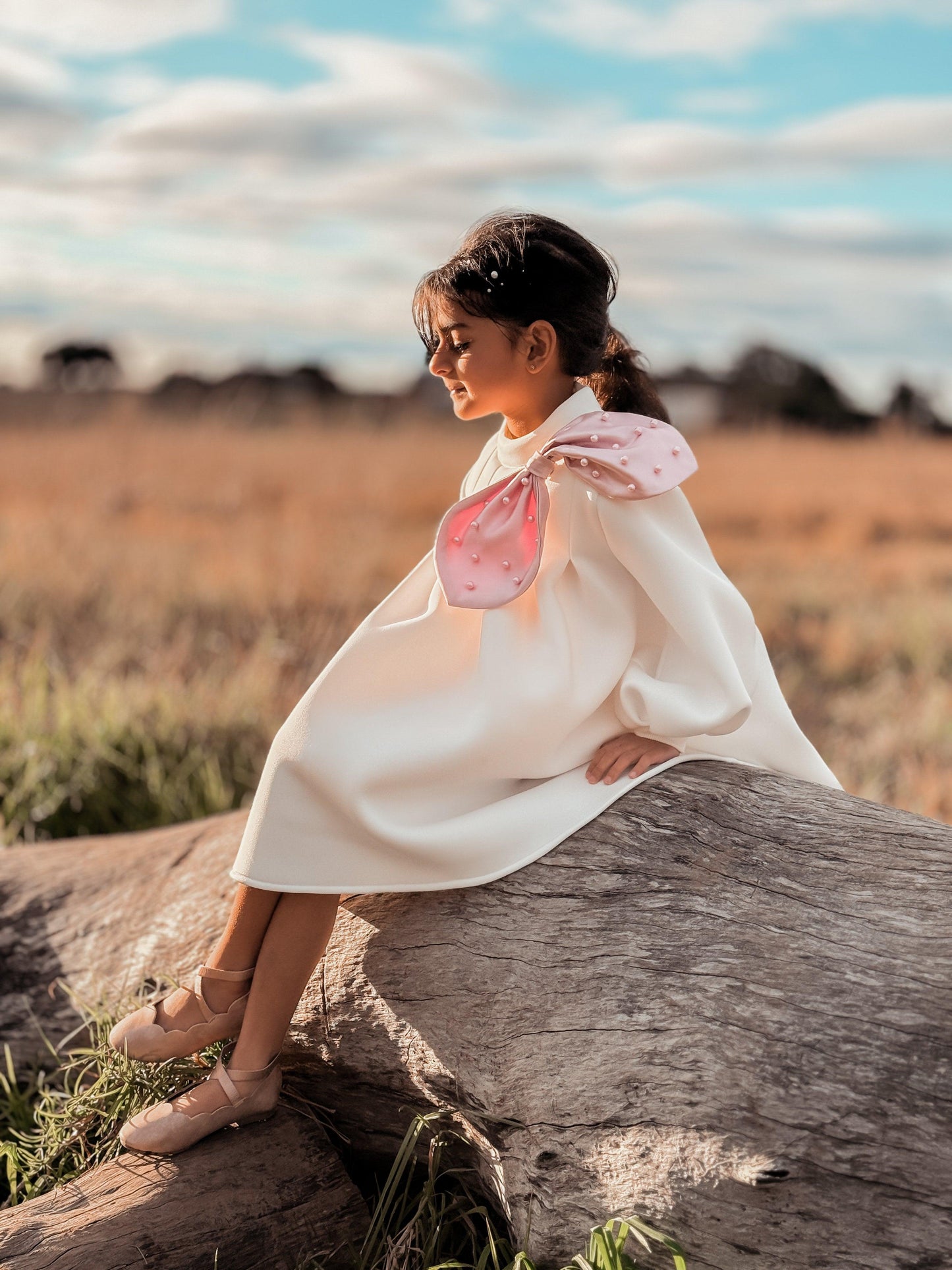 Bow Bliss - White - FILZEH NOOR