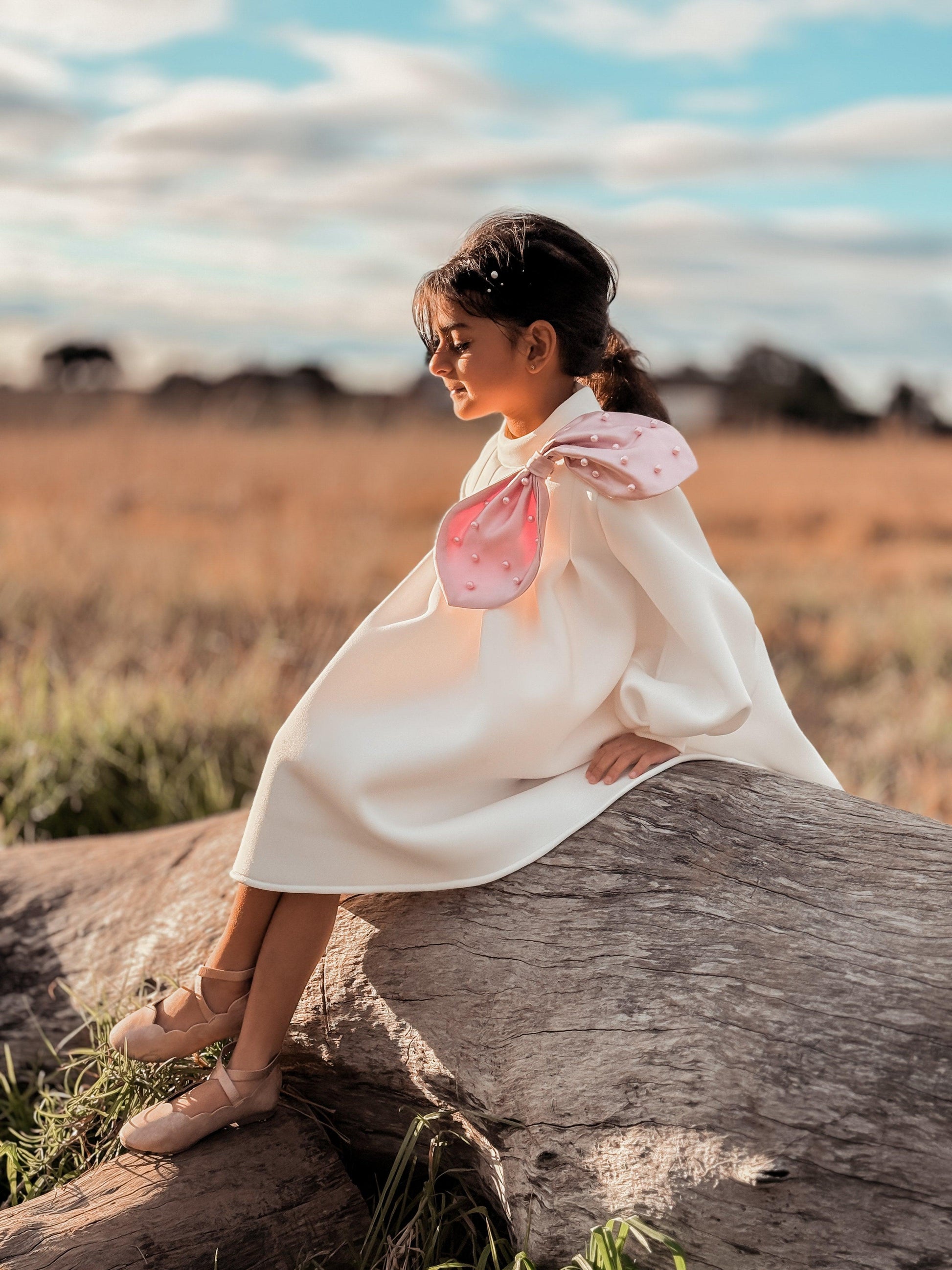 Bow Bliss - White - FILZEH NOOR