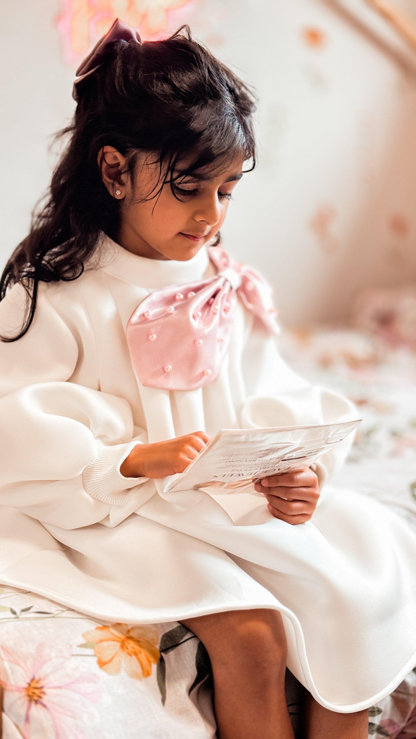 Bow Bliss - White - FILZEH NOOR