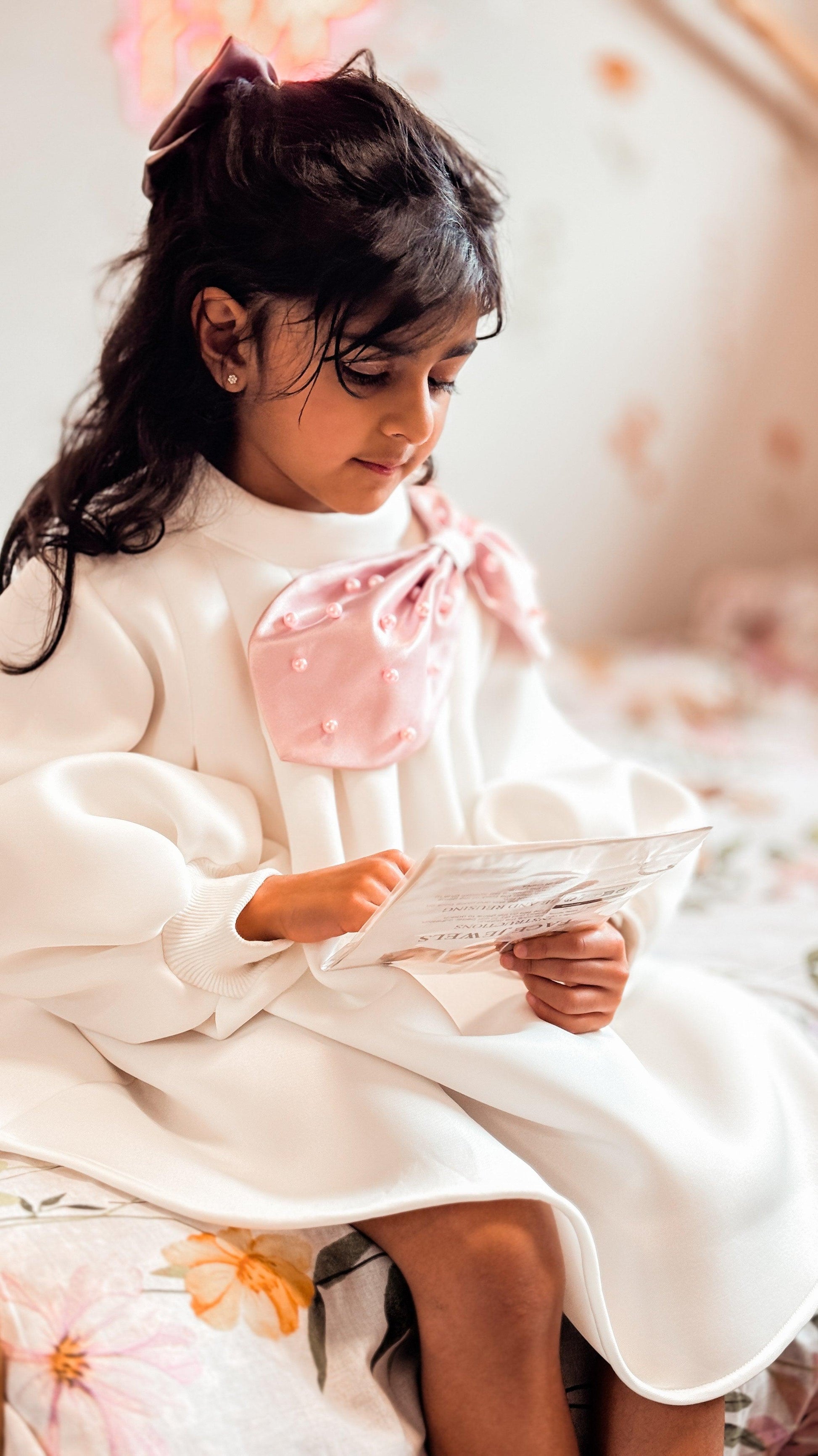 Bow Bliss - White - FILZEH NOOR