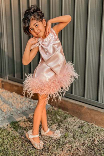 Bow & Bloom- blush Pink - FILZEH NOOR