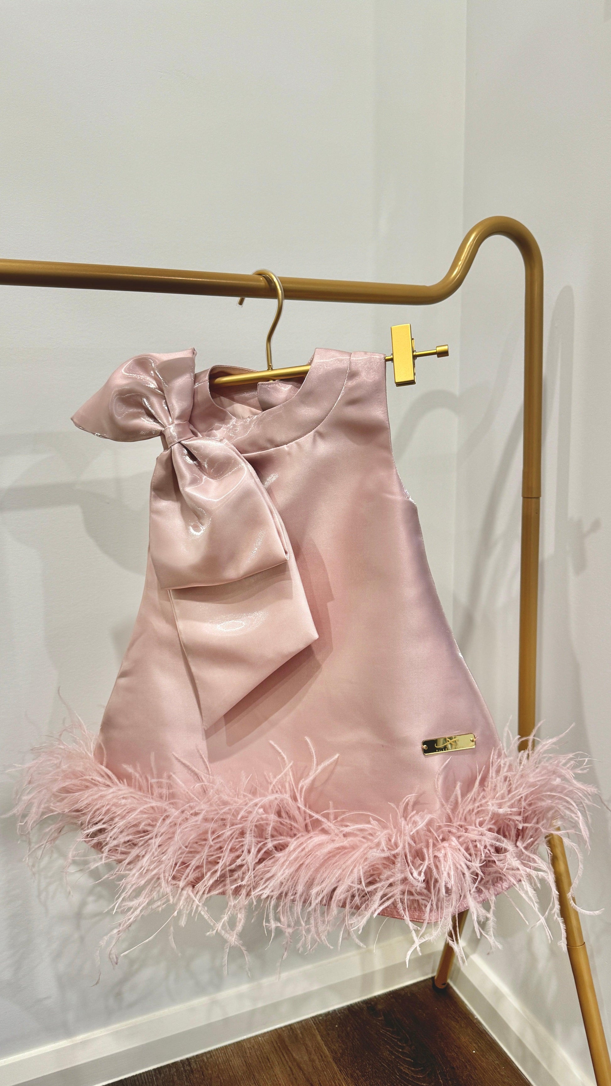 Bow & Bloom- blush Pink - FILZEH NOOR